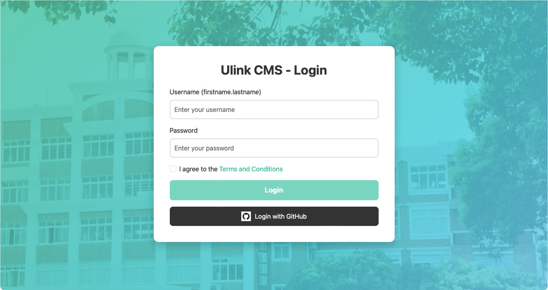 Login Page